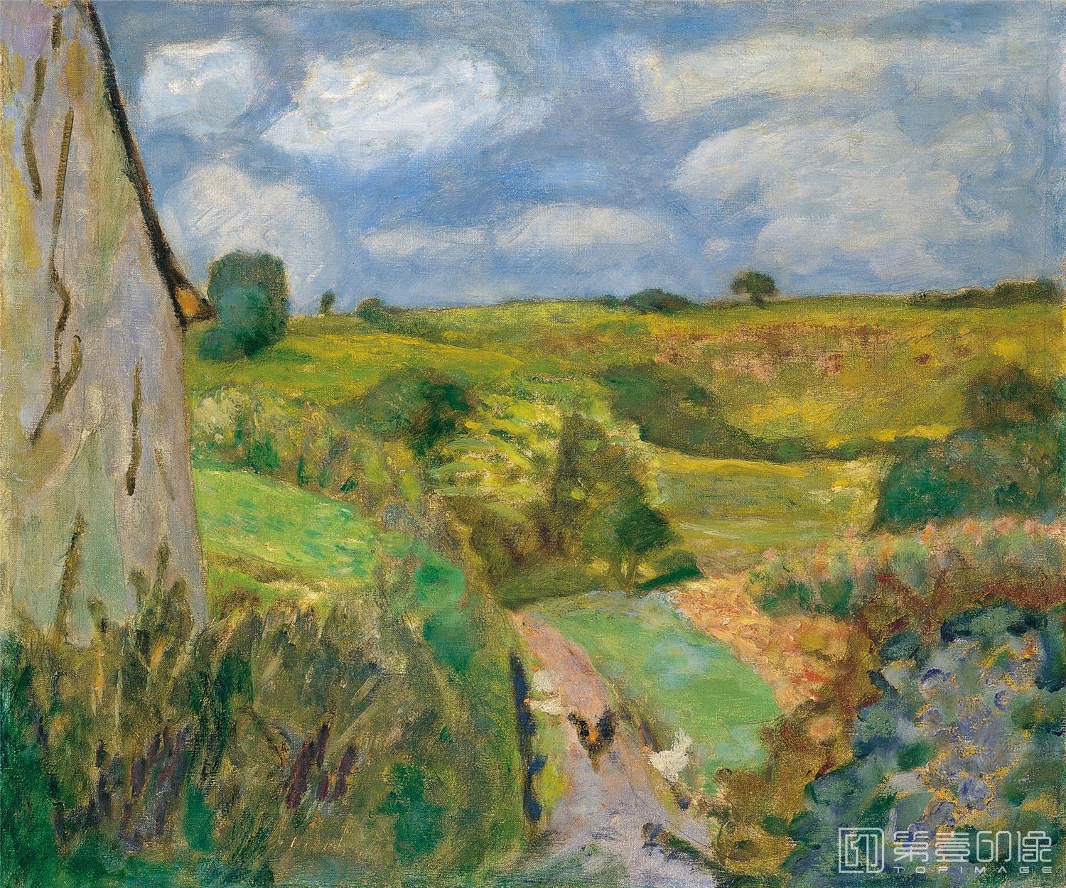 油画-The dipping Path